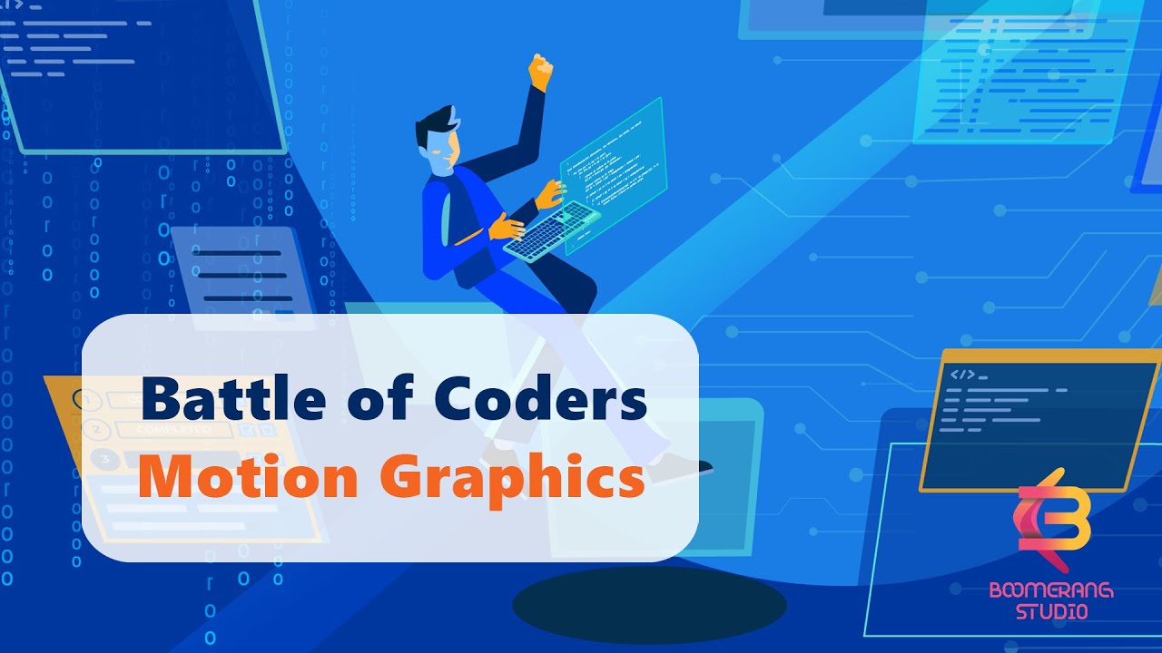 Battle Of Coders Motion Graphics